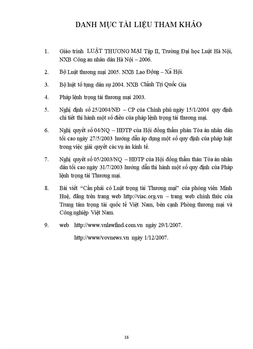 image for page Trọng tài thương mại một hình thức giải quyết tranh chấp thương mại 9 điểm