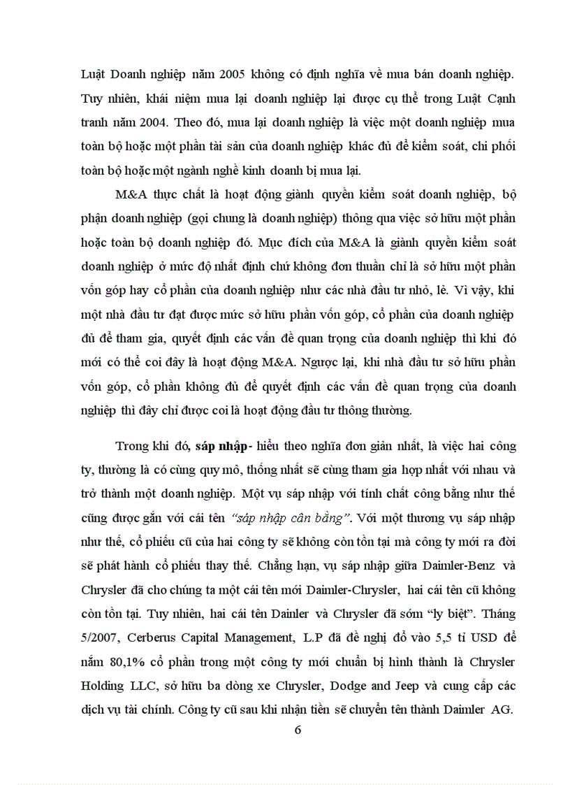 image for page Bằng kiến thức lý luận và thực tiến hãy trình bày hiểu biết cuả em về sáp nhập doanh nghiệp