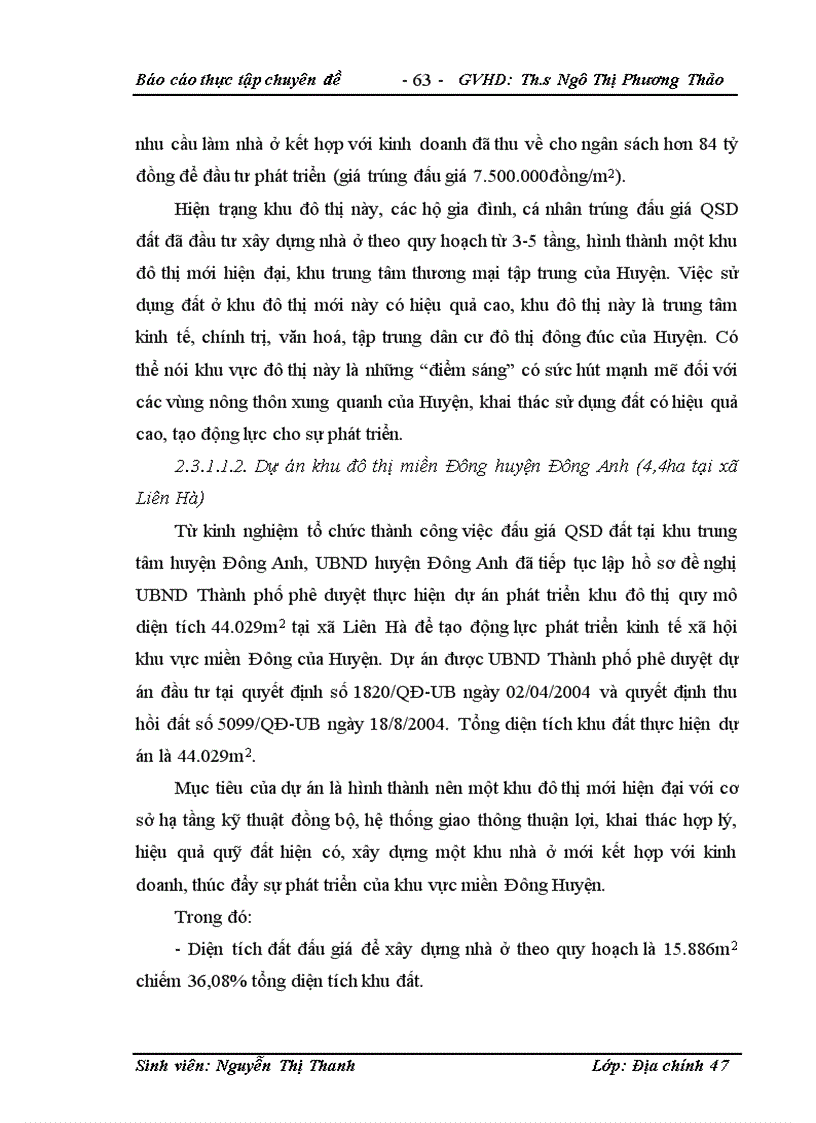 image for page Công tác đấu giá quyền sử dụng đất trên địa bàn huyện Đông Anh