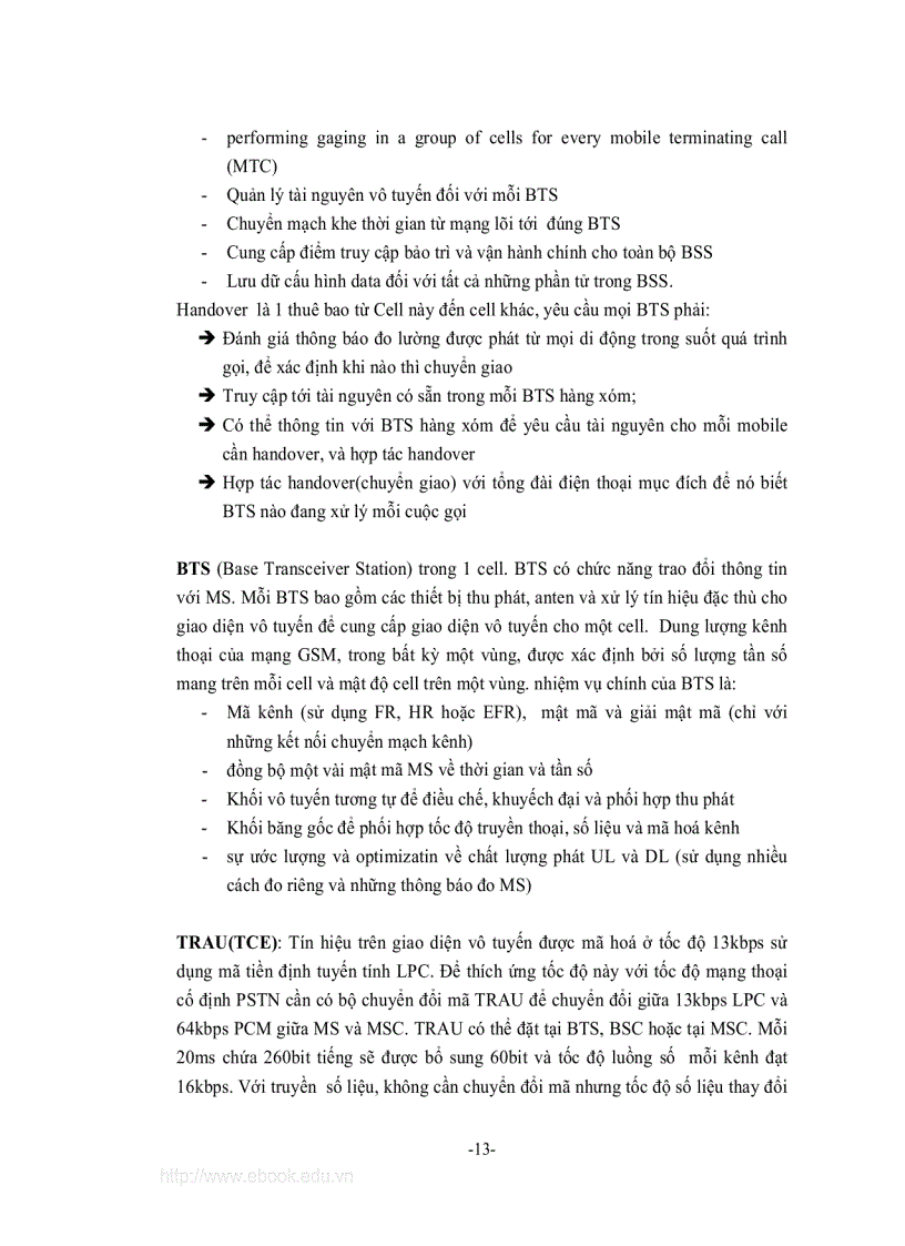 image for page Nghiên cứu tiến trình nâng cấp mạng thông tin di động GSM và giao thức