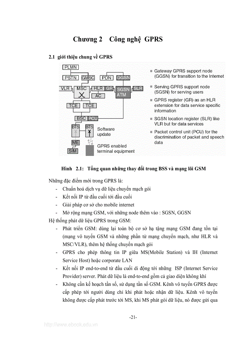 image for page Nghiên cứu tiến trình nâng cấp mạng thông tin di động GSM và giao thức