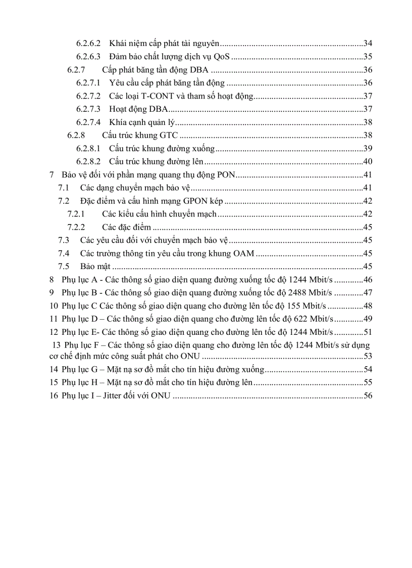 image for page Mạng truy nhập quang tới thuê bao gpon