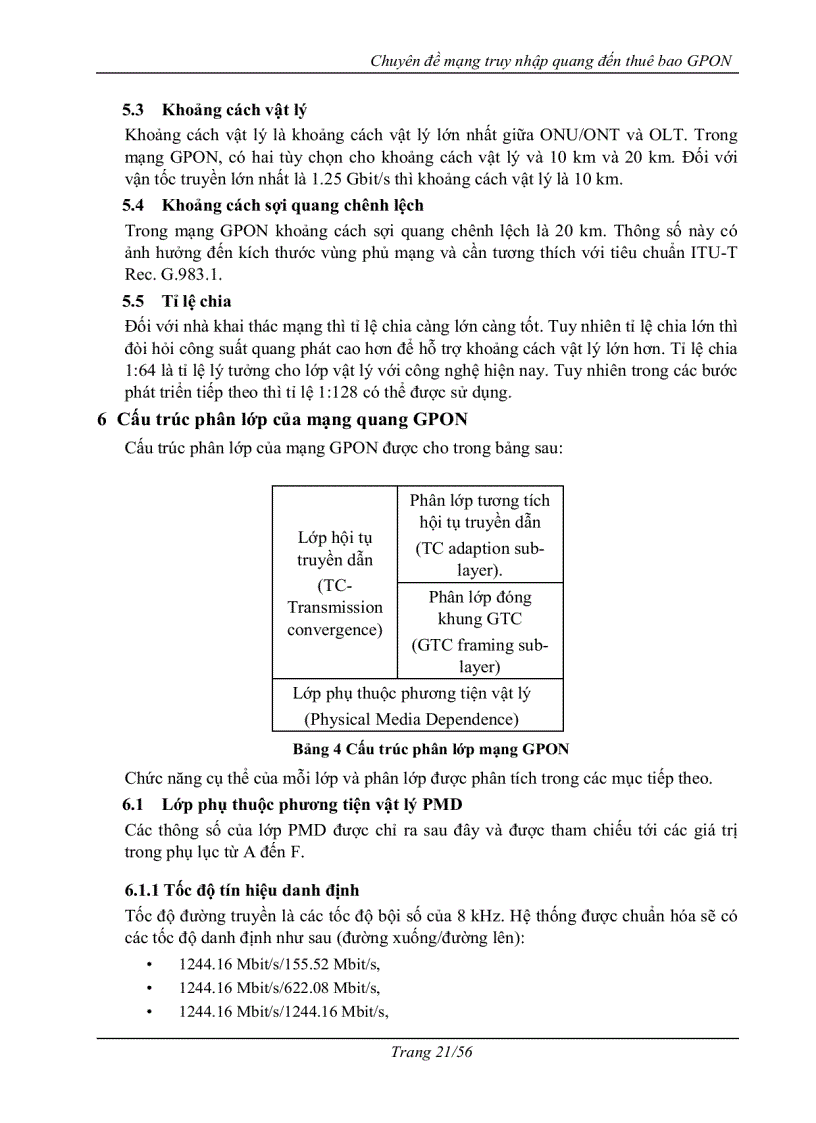 image for page Mạng truy nhập quang tới thuê bao gpon