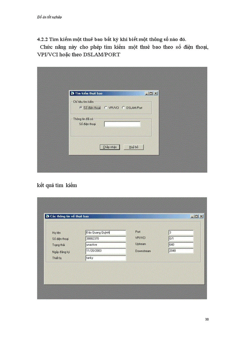 image for page Thiết kế hệ thống cung cấp dịch vụ ADSL cho bưu điện Nghệ An