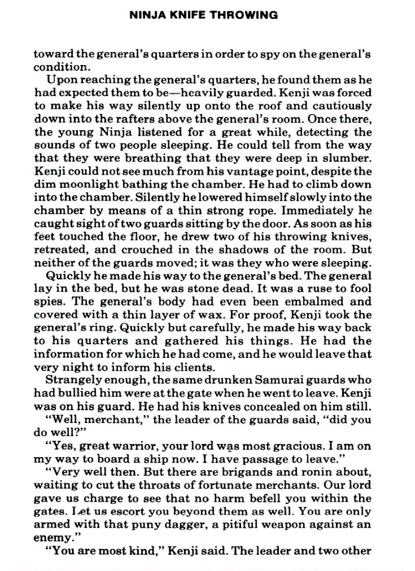 image for page KỸ thuật phi dao dao của ninja