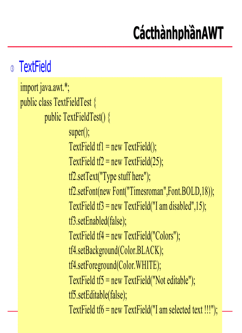 image for page Lập trình đồ họa awt