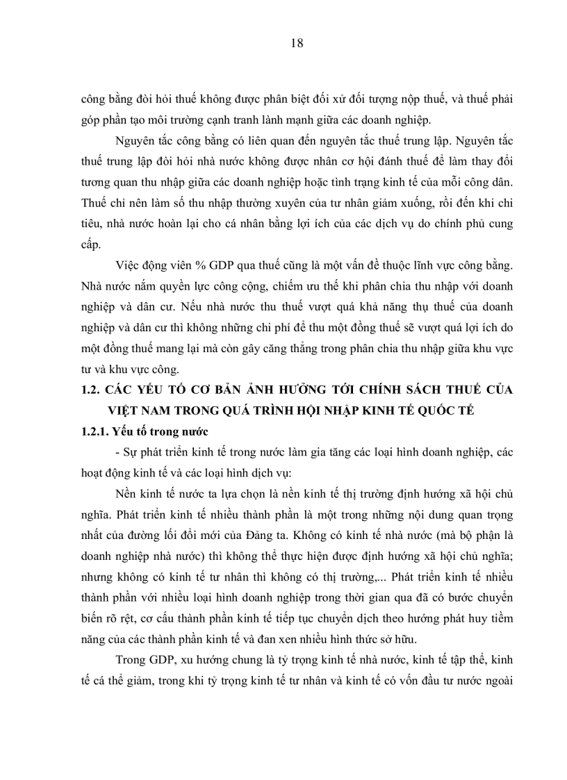 image for page Hoàn thiện hệ thống chính sách thuế của Việt Nam trong tiến trình hội nhập kinh tế Quốc tế