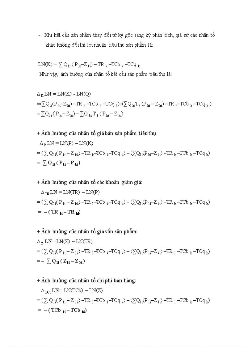 image for page Phân tích tình hình tiêu thụ và lợi nhuận của công ty thương mại dịch vụ Thanh Xuân