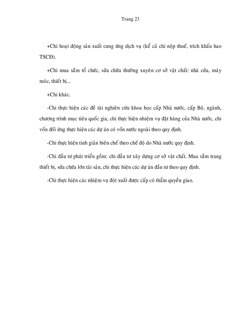 image for page Hoàn thiện chế độ tài chính áp dụng cho các đơn vị sự nghiệp có thu ở Việt Nam