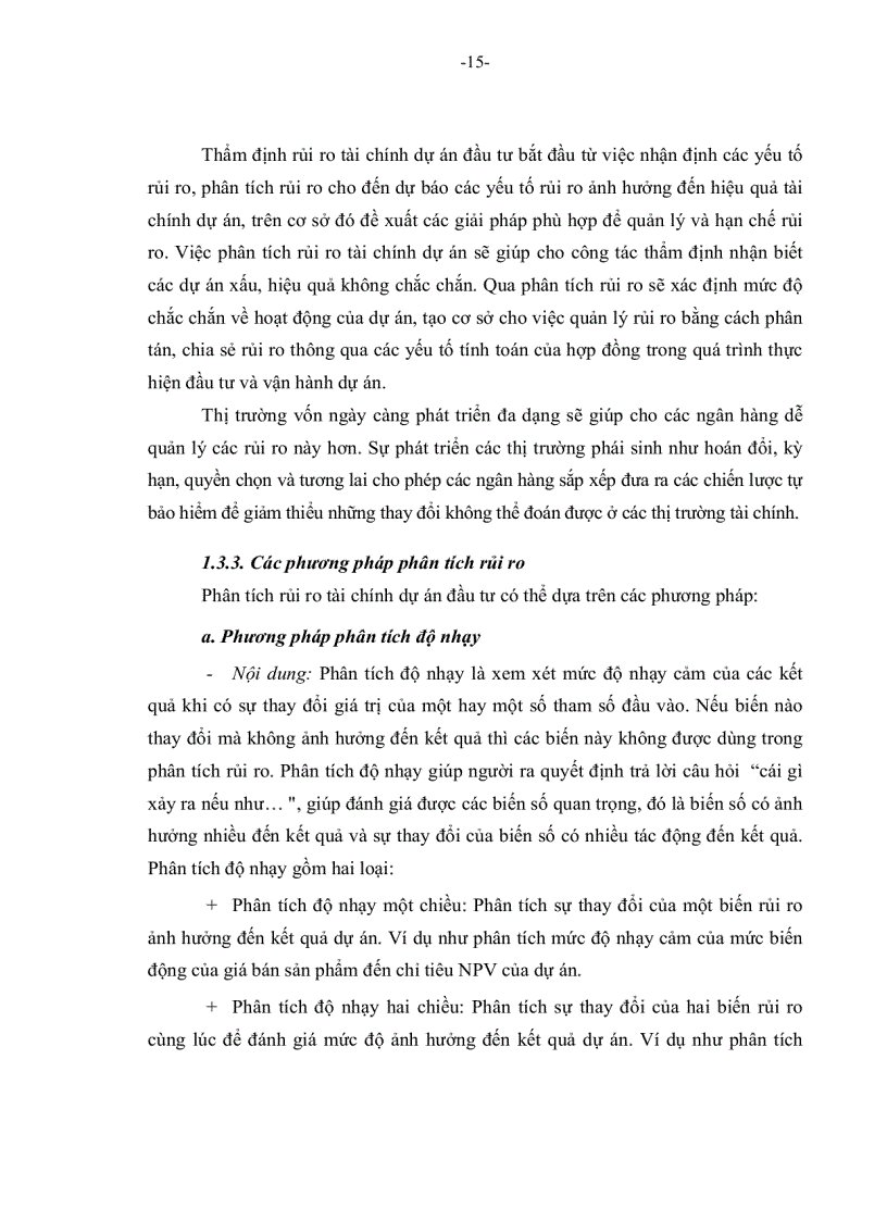 image for page Hoàn thiện công tác thẩm định rủi ro tài chính trong tín dụng dự án đầu tư tại các ngân hàng Thương mại Việt Nam