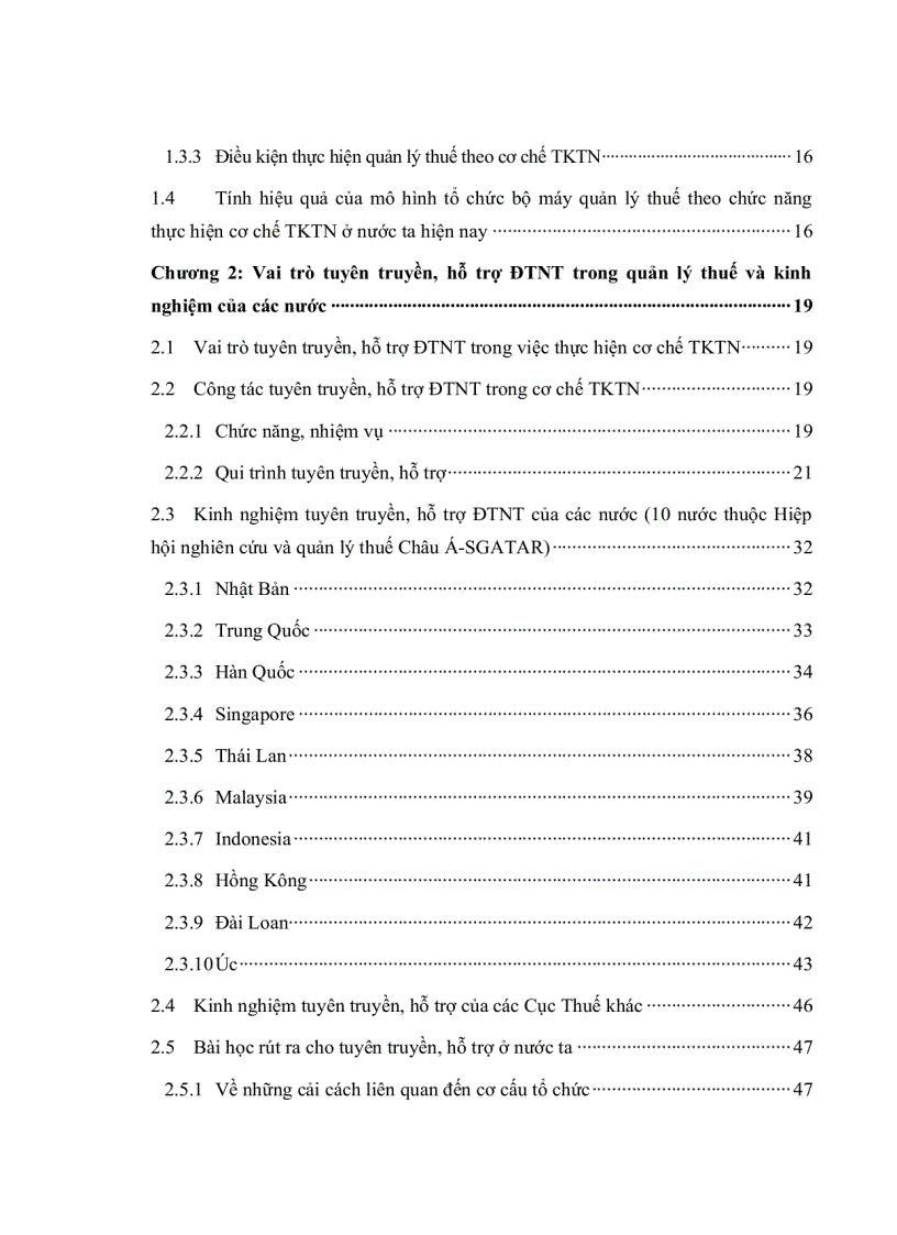 image for page Hoàn thiện hoạt động tuyên truyền hỗ trợ DTNT trong quản lý thuế ở cục thuế An Giang