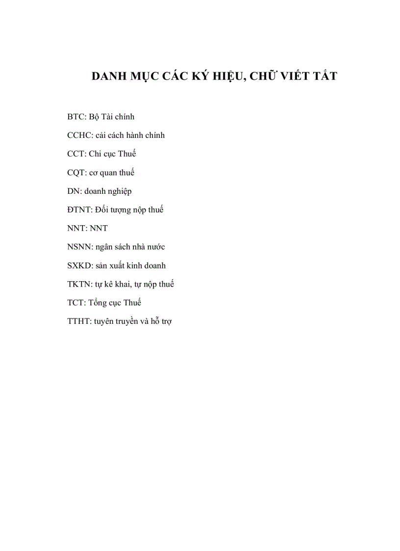 image for page Hoàn thiện hoạt động tuyên truyền hỗ trợ DTNT trong quản lý thuế ở cục thuế An Giang