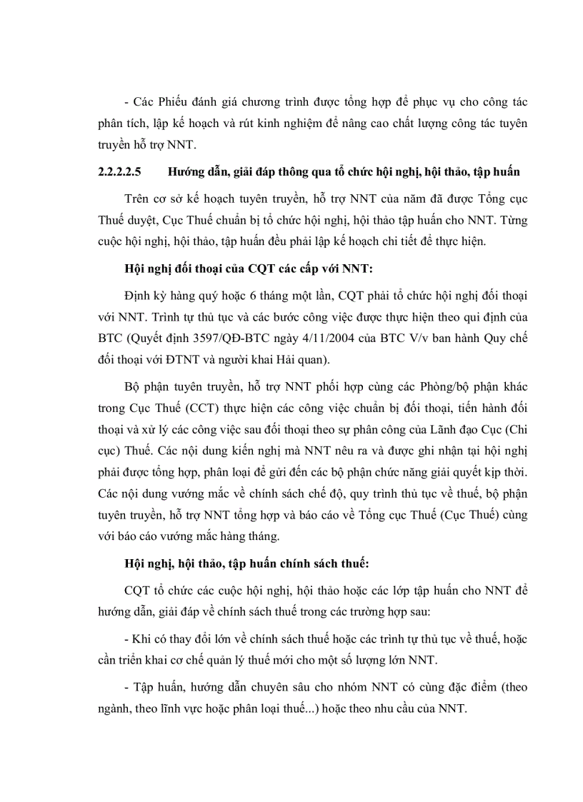 image for page Hoàn thiện hoạt động tuyên truyền hỗ trợ DTNT trong quản lý thuế ở cục thuế An Giang