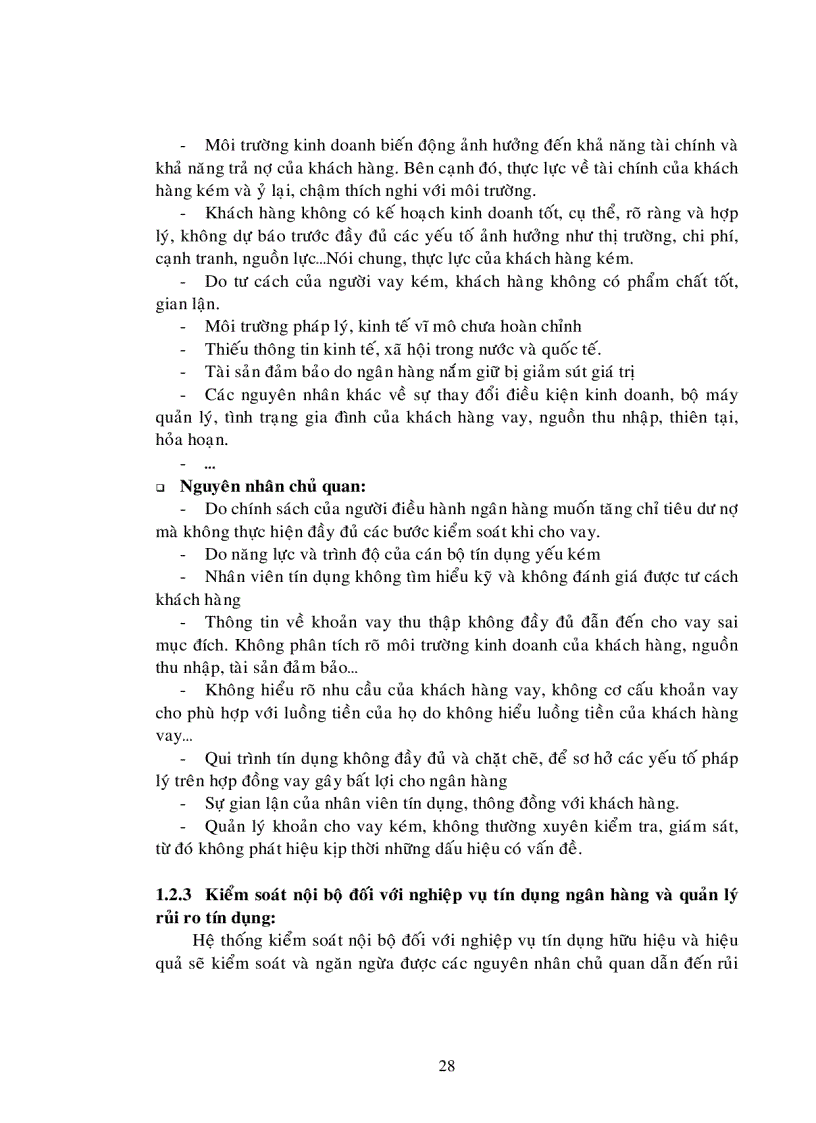 image for page Hoàn thiện hệ thống kiểm soát nội bộ đối với nghiệp vụ tín dụng trong các Ngân hàng Thương mại trên địa bàn tỉnh Bình Dương