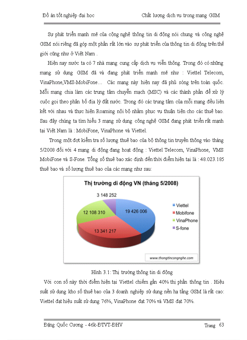 image for page Chất lượng dịch vụ trong mạng GSM