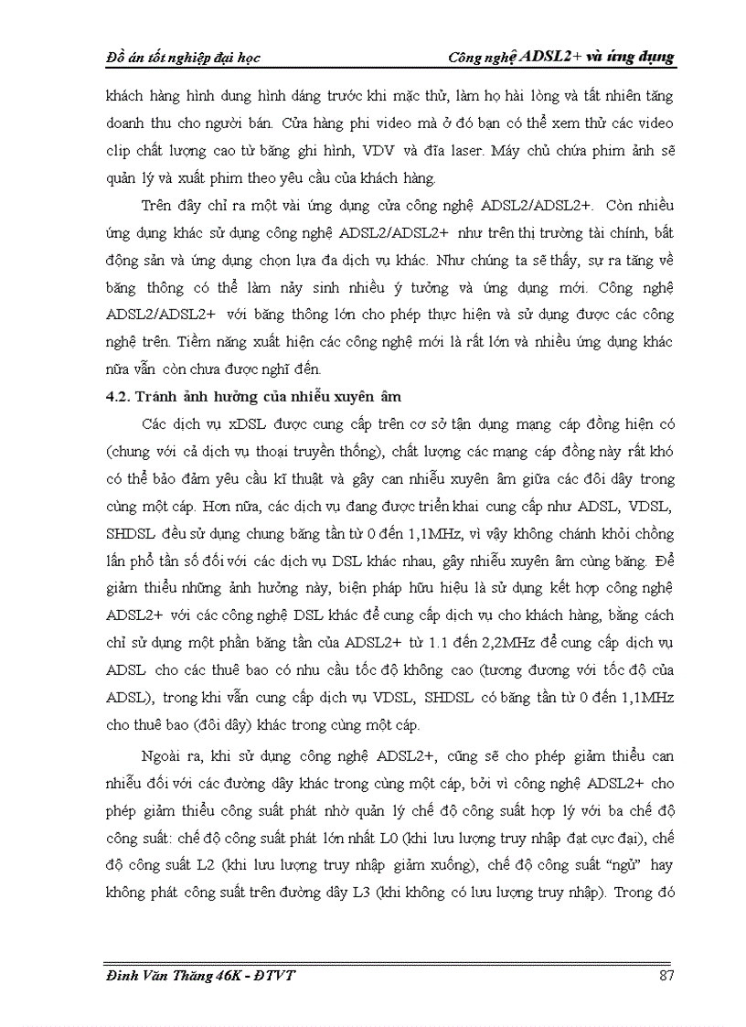 image for page Công nghệ ADSL2 và ứng dụng