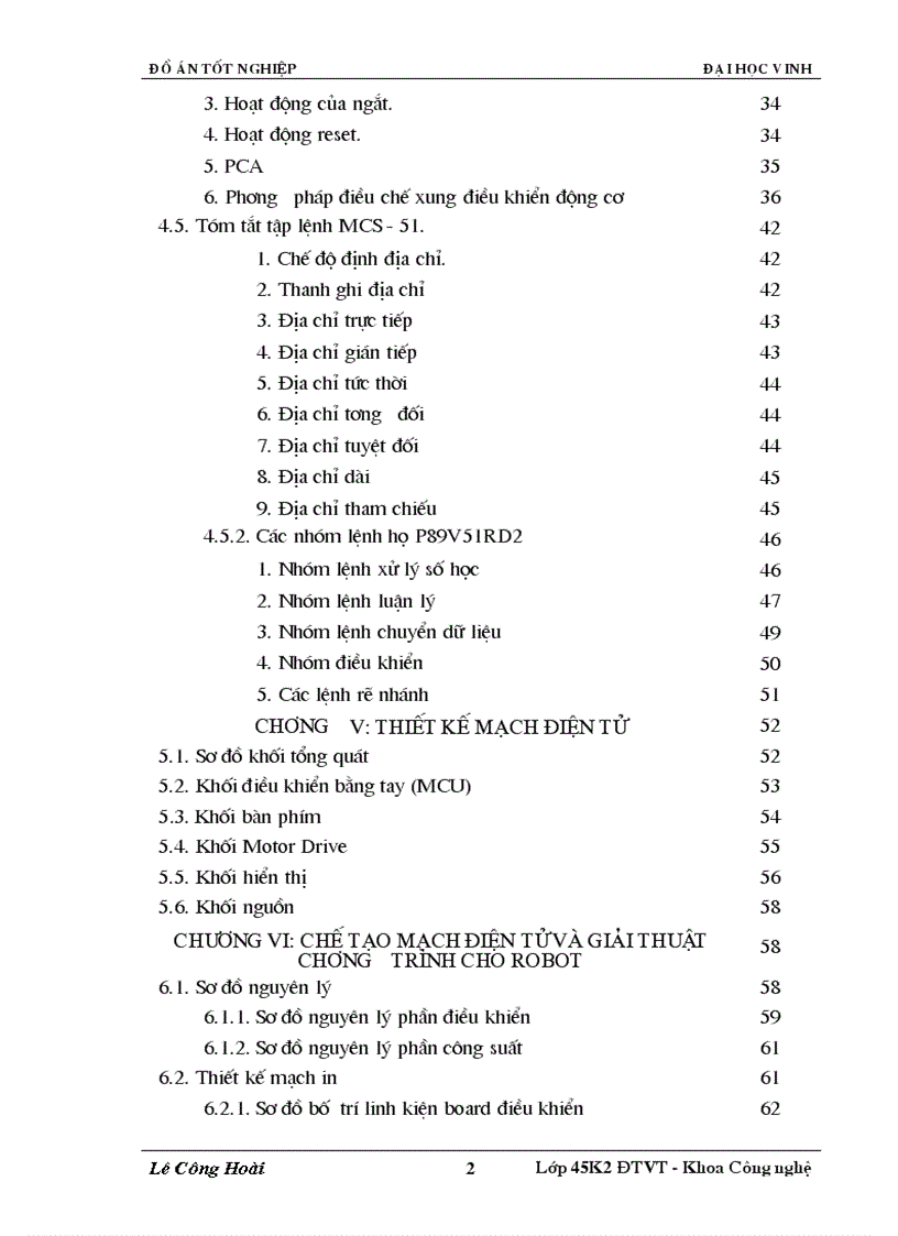 image for page Thiết kế chế tạo robot điều khiển bằng tay