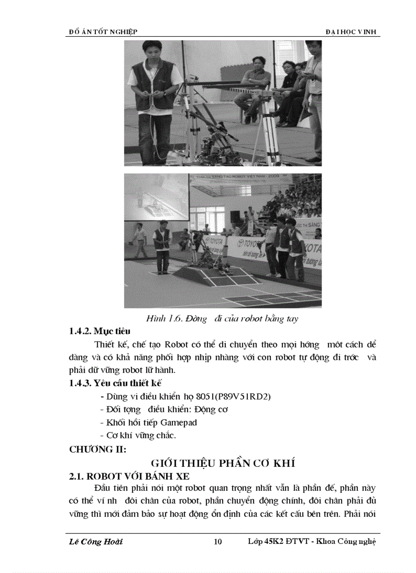 image for page Thiết kế chế tạo robot điều khiển bằng tay