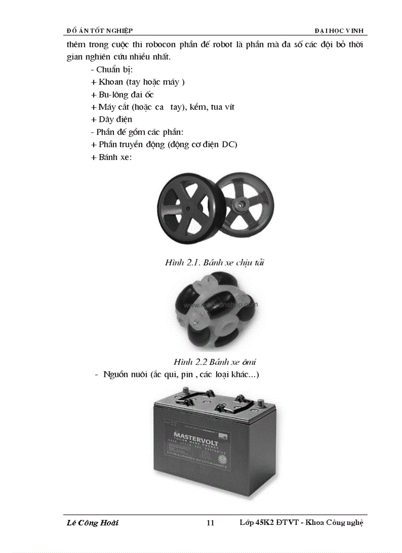 image for page Thiết kế chế tạo robot điều khiển bằng tay