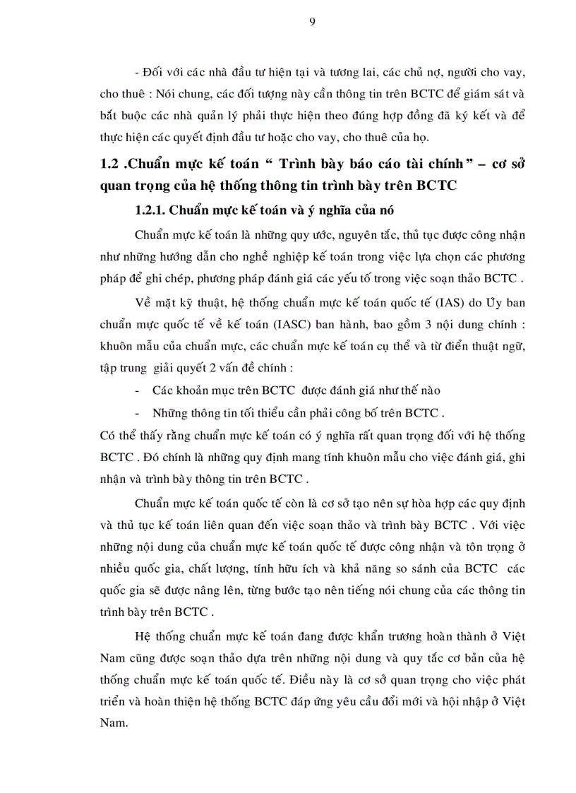 image for page Giải pháp hoàn thiện hệ thống báo cáo tài chính trong điều kiện hội nhập kinh tế ở việt nam