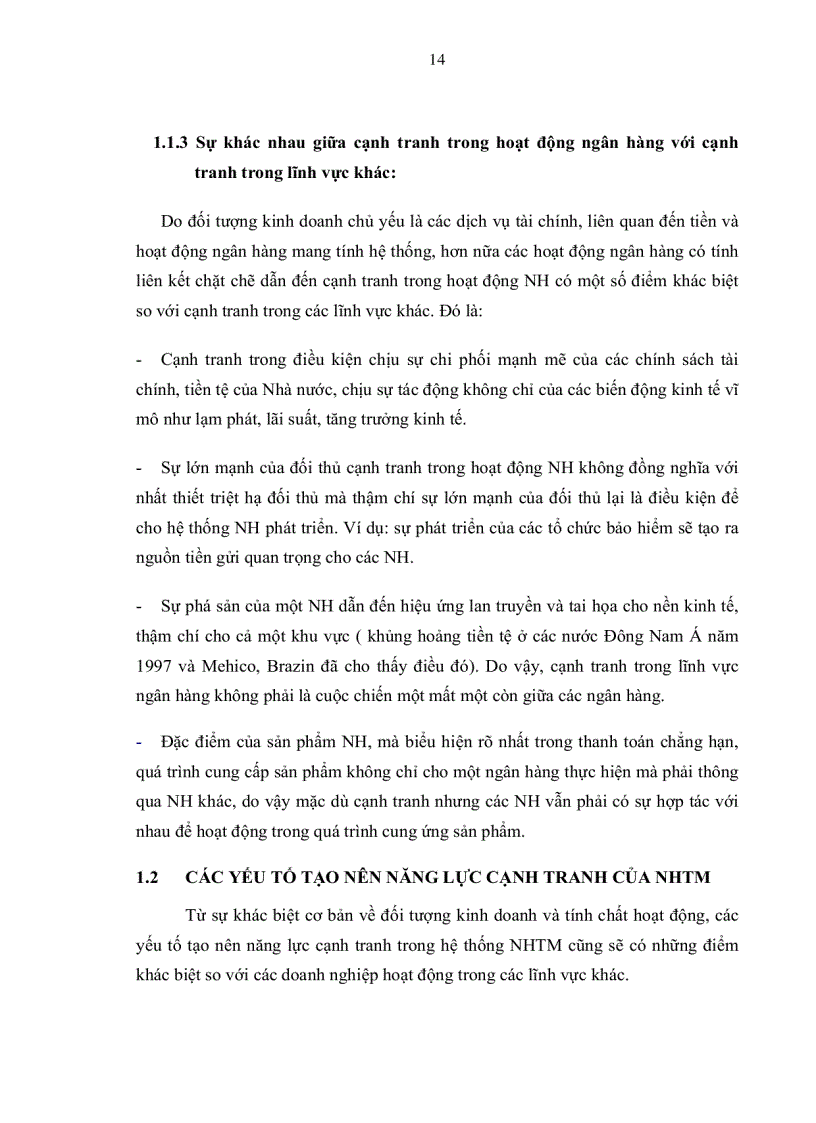 image for page Một số giải pháp góp phần nâng cao năng lực cạnh tranh của Ngân hàng thương mại cổ phần Á Châu đến 2015