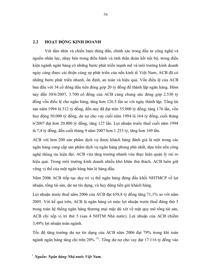 image for page Một số giải pháp góp phần nâng cao năng lực cạnh tranh của Ngân hàng thương mại cổ phần Á Châu đến 2015