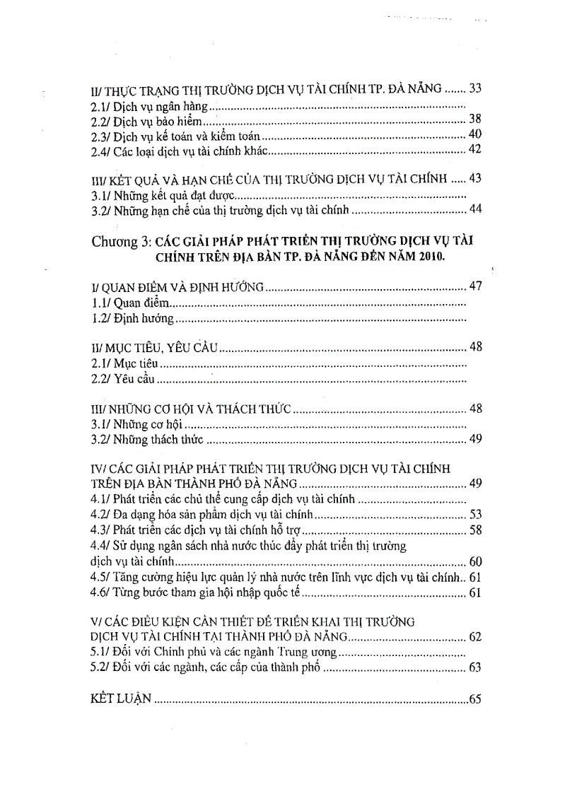 image for page Một số giải pháp hình thành và phát triển dịch vụ tài chính thành phố Đà Nẵng đến năm 2010