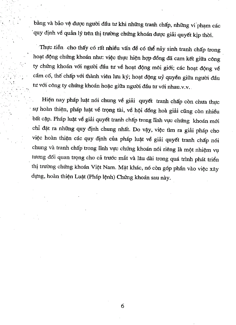 image for page Một số vấn đề pháp lí về giải quyết tranh chấp trên thị trường chứng khoán Việt Nam