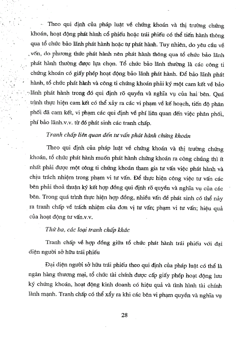 image for page Một số vấn đề pháp lí về giải quyết tranh chấp trên thị trường chứng khoán Việt Nam