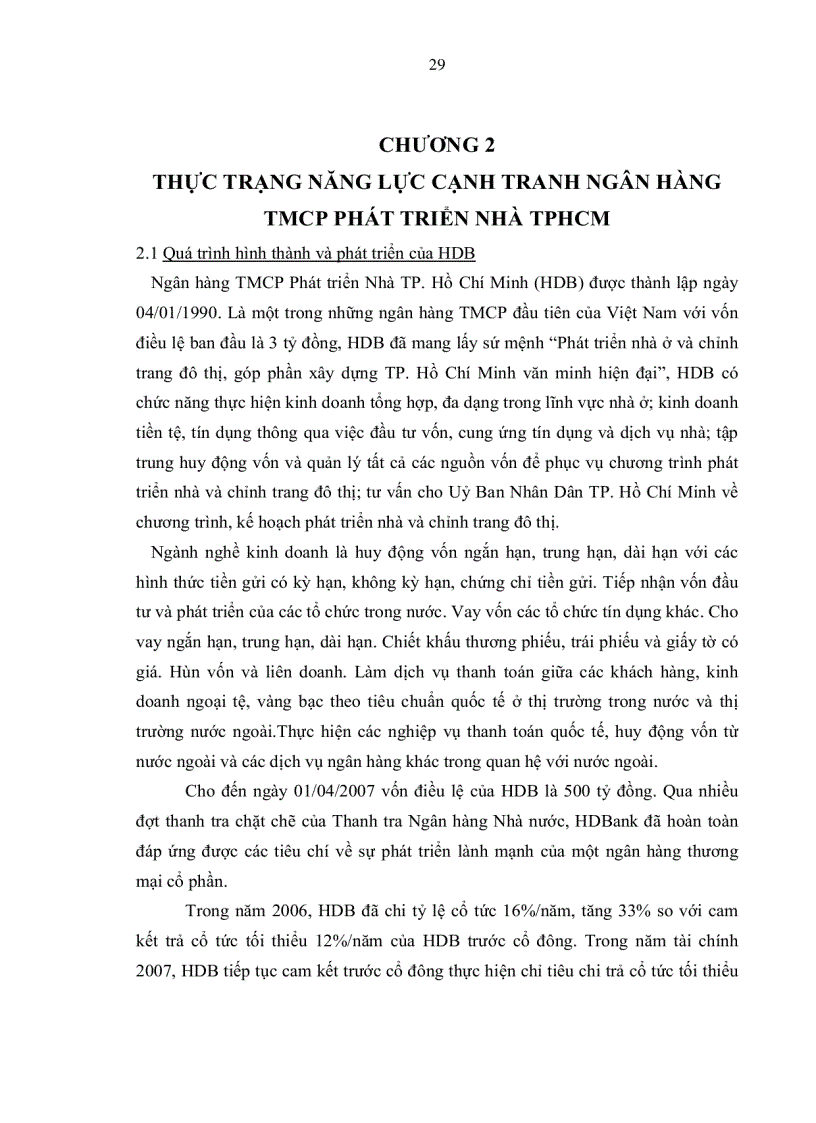 image for page Nâng cao năng lực cạnh tranh Ngân hàng Thương mại Cổ phần Phát Triển Nhà TP HCM