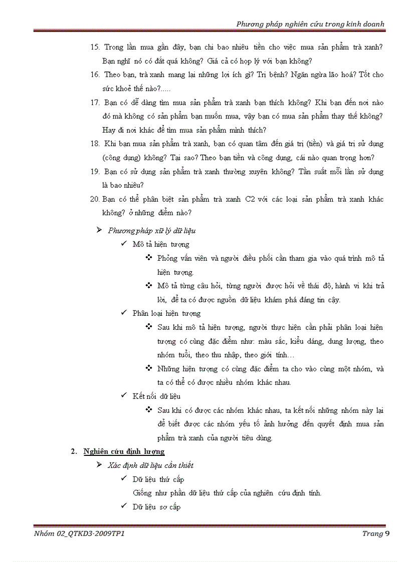 image for page Các yếu tố ảnh hưởng đến quyết định mua sản phẩm trà xanh của công ty urc việt nam