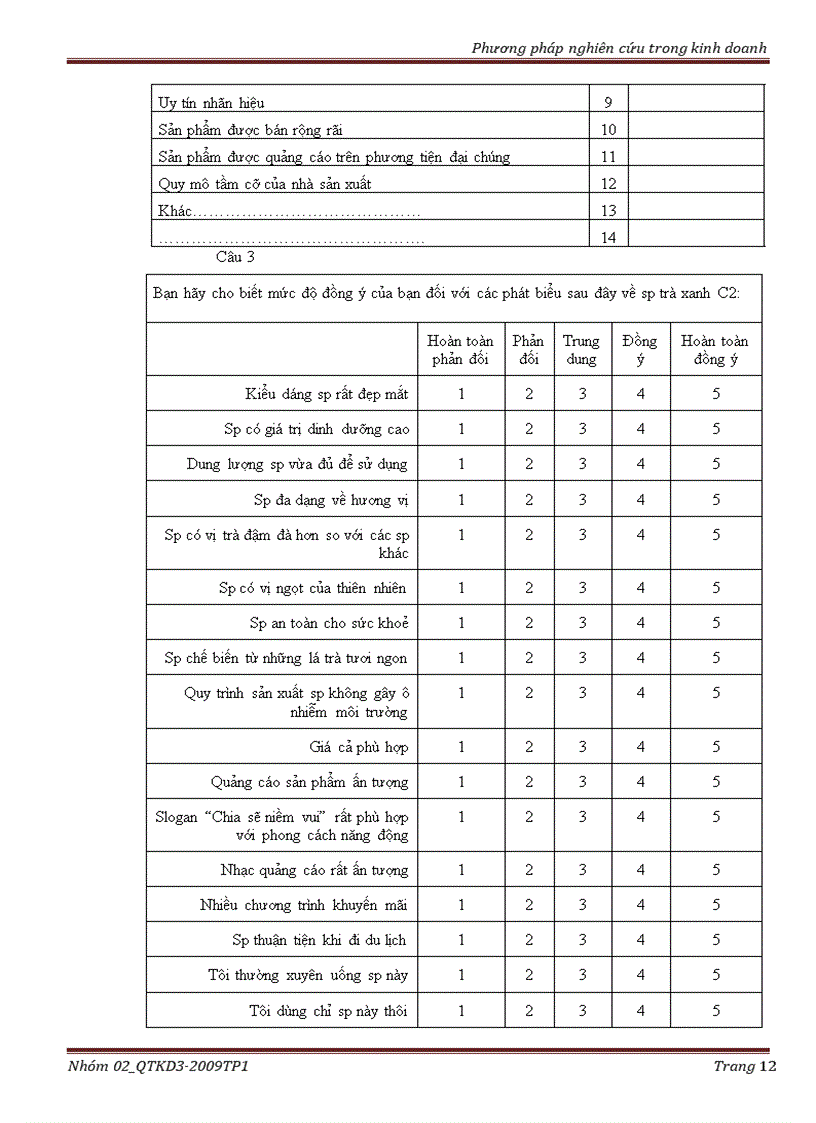 image for page Các yếu tố ảnh hưởng đến quyết định mua sản phẩm trà xanh của công ty urc việt nam