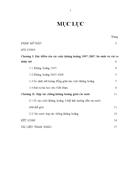 Sự phối hợp can thiệp của ngân hàng trung ương các nước phát triển trong giai đoạn khủng hoảng 2007 2008