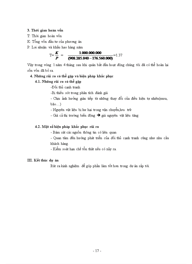 image for page Dự án đầu tư quán café kem sweet love coffee