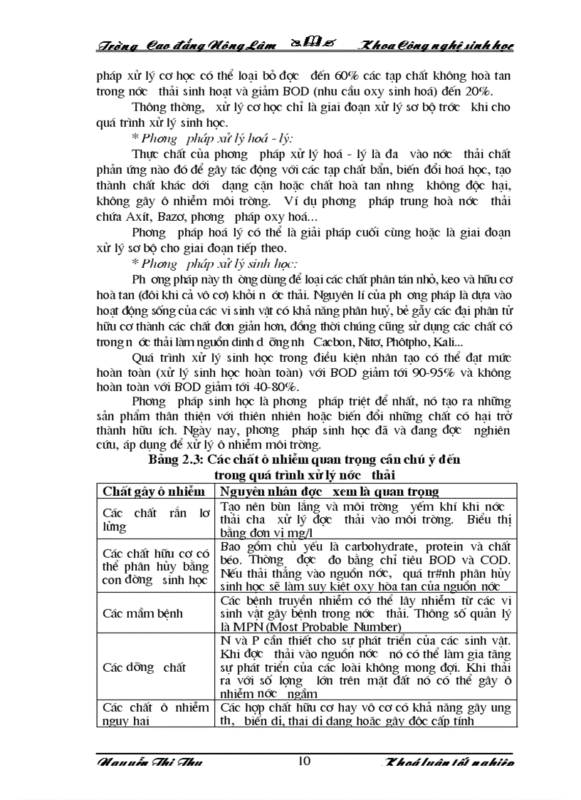 image for page Khảo sát đánh giá tác động của nguồn nước thải đến môi trường từ hoạt động của công ty phân đạm Hà Bắc