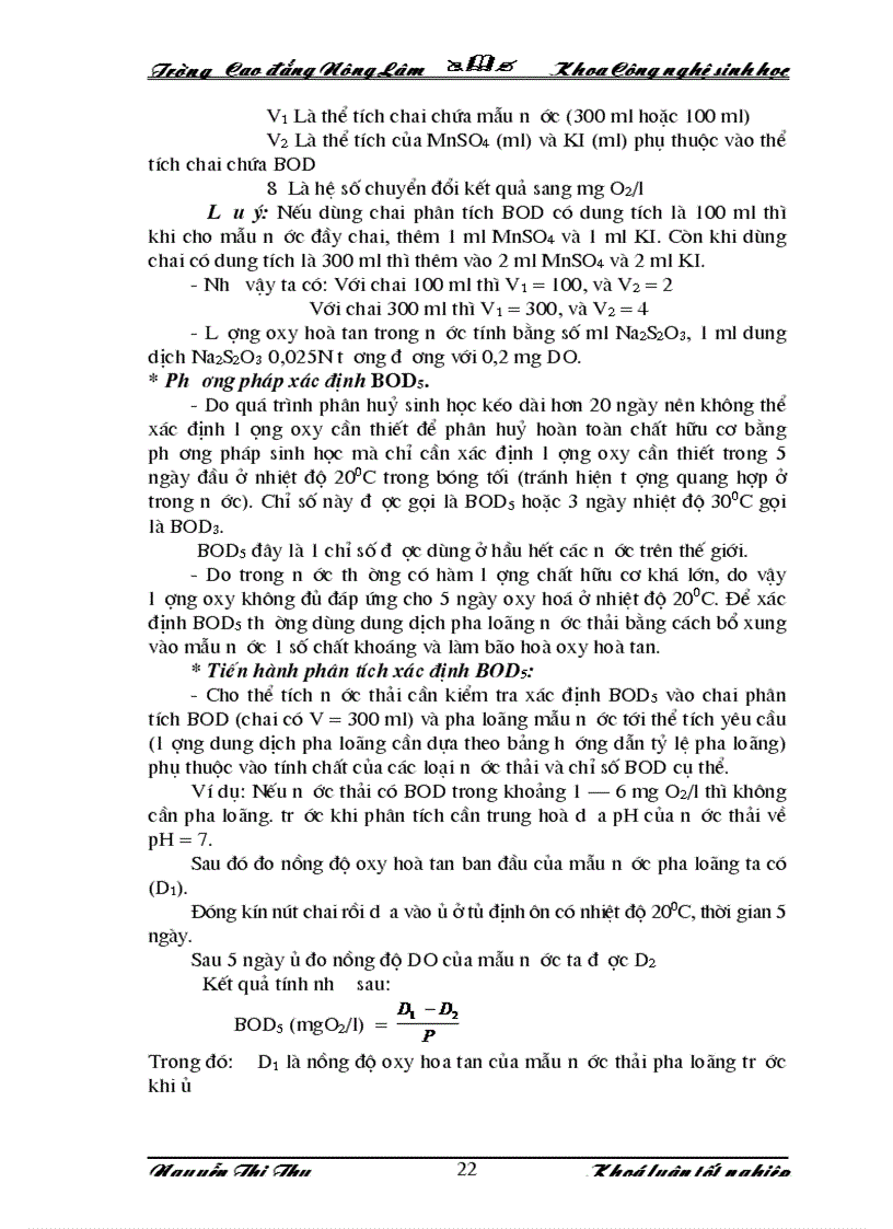 image for page Khảo sát đánh giá tác động của nguồn nước thải đến môi trường từ hoạt động của công ty phân đạm Hà Bắc