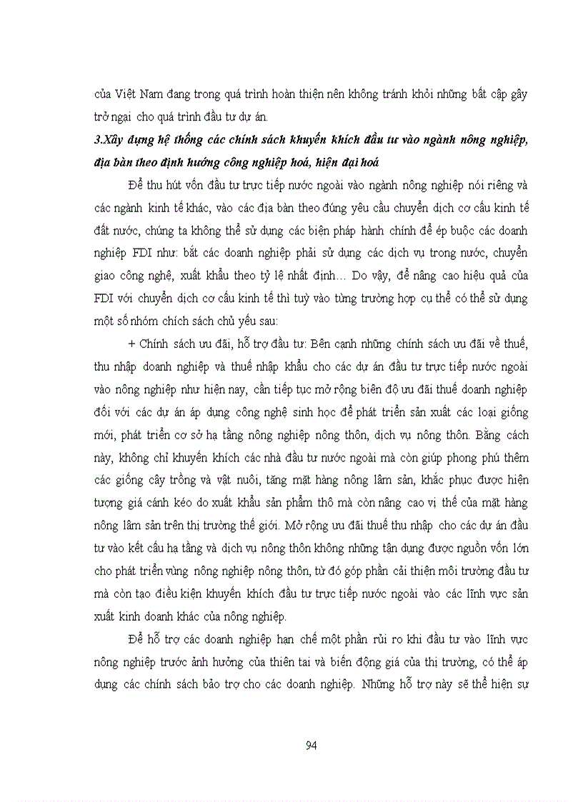 image for page Khóa luận TN Ngoại thương Thu hút FDI vào lĩnh vực nông nghiệp tại Việt Nam trong bối cảnh chuyển dịch cơ cấu nền kinh tế