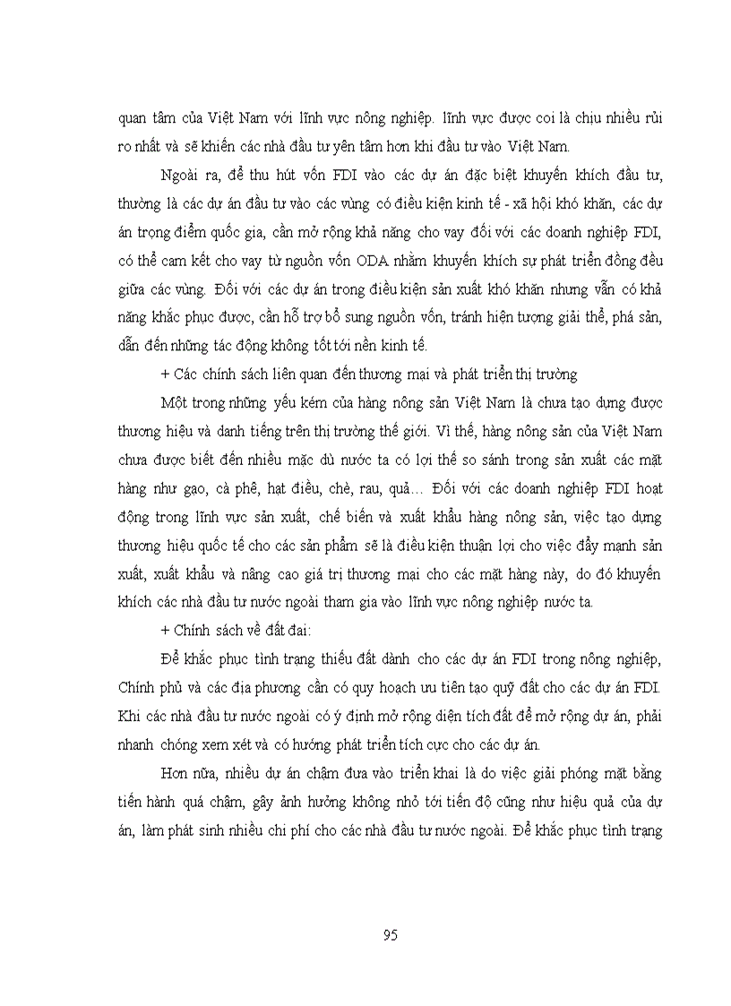 image for page Khóa luận TN Ngoại thương Thu hút FDI vào lĩnh vực nông nghiệp tại Việt Nam trong bối cảnh chuyển dịch cơ cấu nền kinh tế