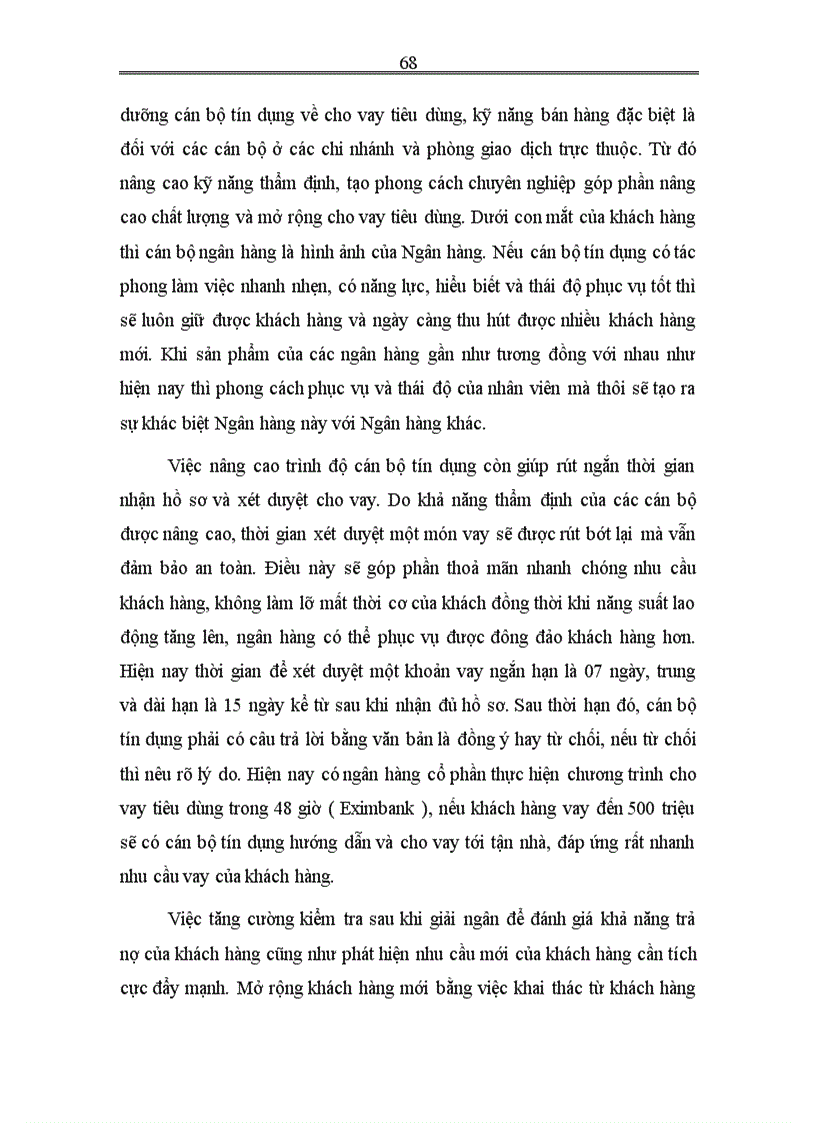 image for page Giải pháp mở rộng hoạt động cho vay tiêu dùng tại chi nhánh NHNo PTNT Nam Hà Nội