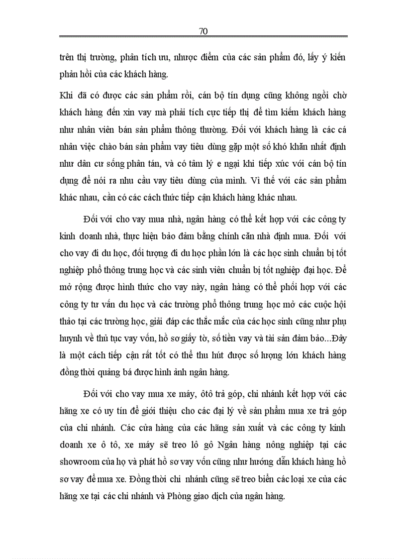 image for page Giải pháp mở rộng hoạt động cho vay tiêu dùng tại chi nhánh NHNo PTNT Nam Hà Nội