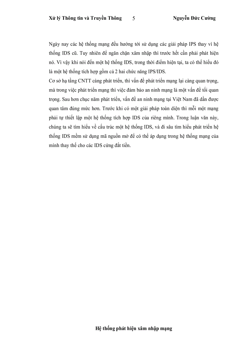 image for page Hệ thống phát hiện xâm nhập mạng