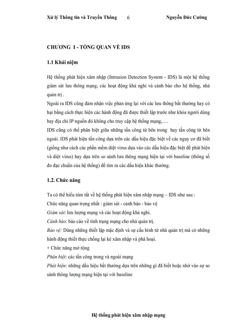 image for page Hệ thống phát hiện xâm nhập mạng