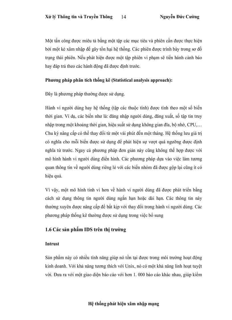 image for page Hệ thống phát hiện xâm nhập mạng