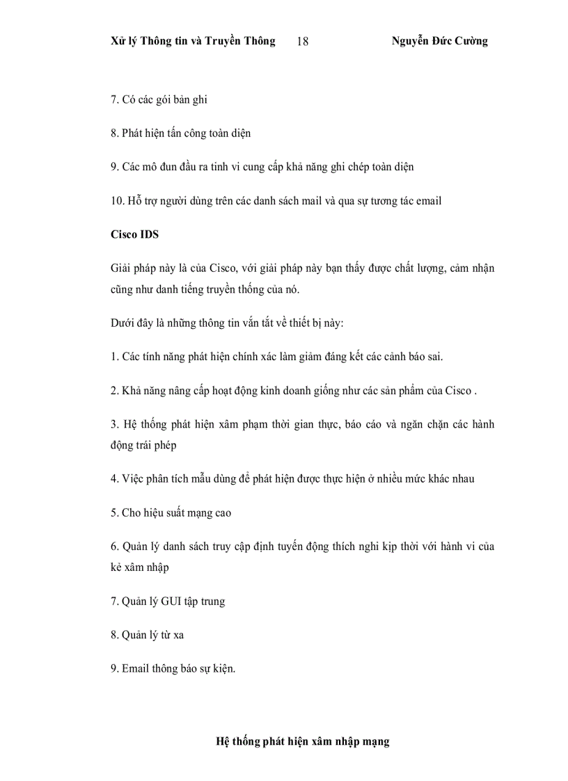 image for page Hệ thống phát hiện xâm nhập mạng