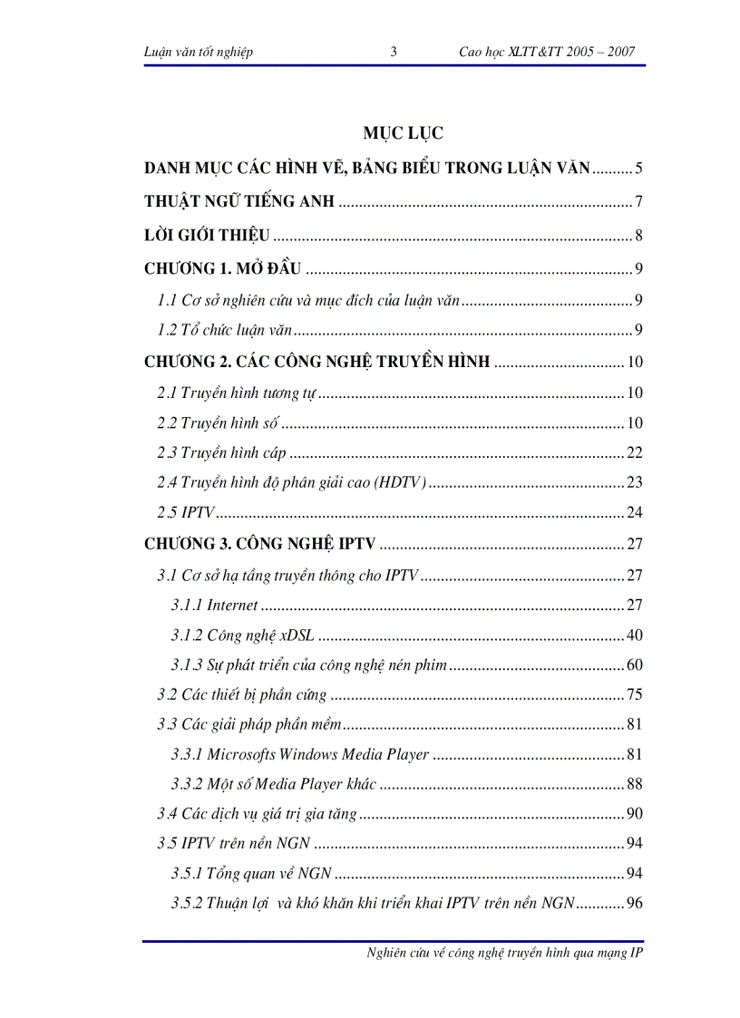 image for page Nghiên cứu về công nghệ truyền hình qua mạng IP IPTV