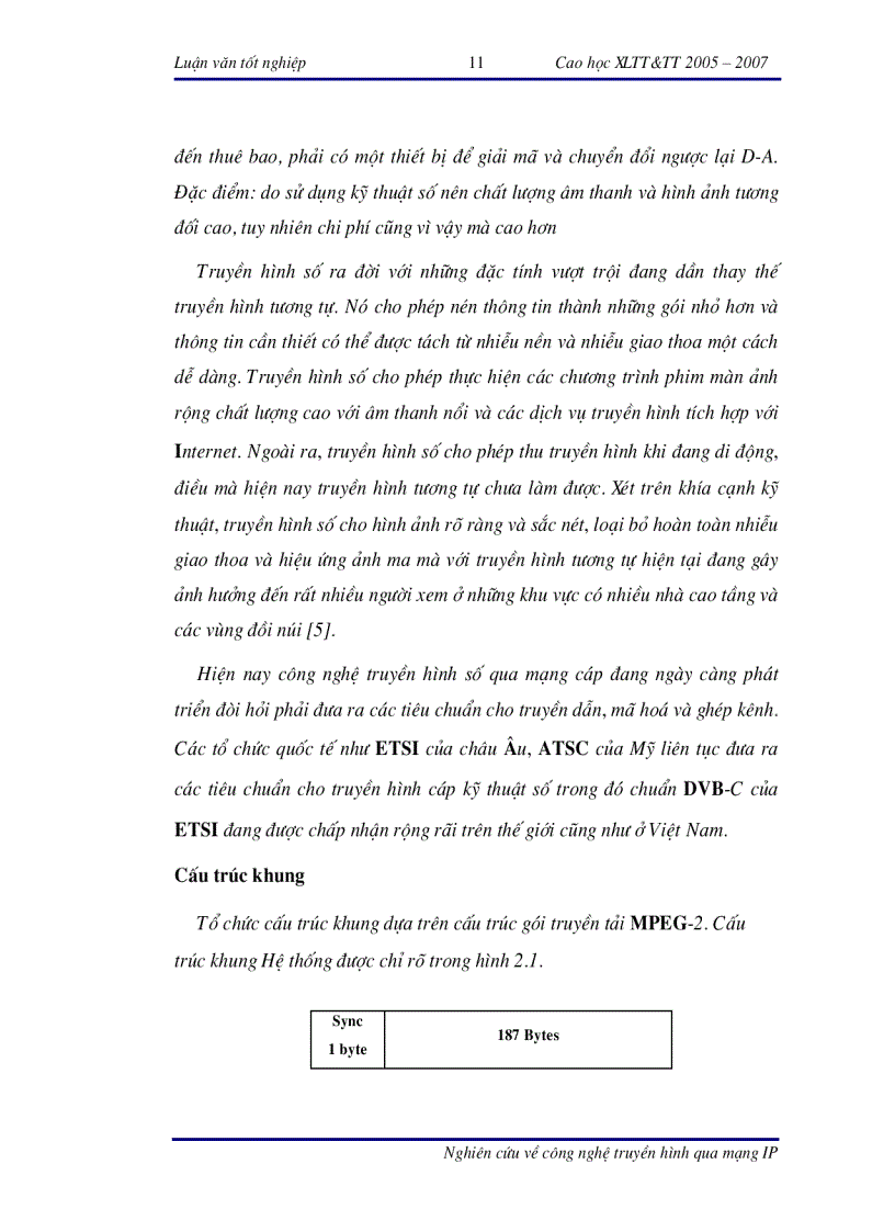 image for page Nghiên cứu về công nghệ truyền hình qua mạng IP IPTV