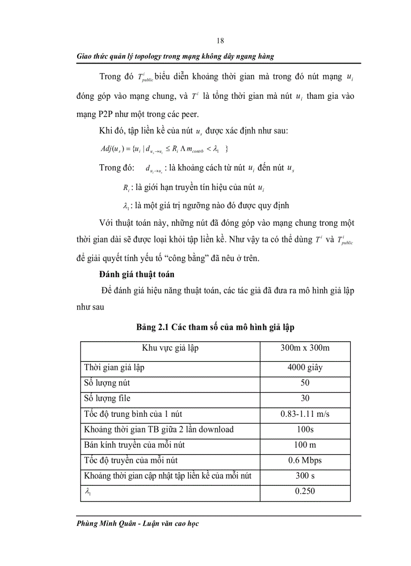 image for page Giao thức quản lý TOPOLOGY trong mạng không dây ngang hàng