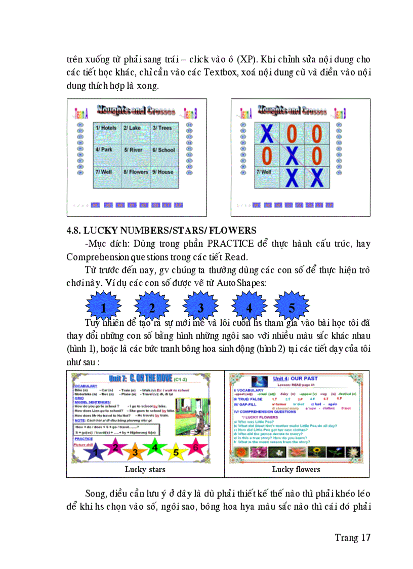 image for page Kinh nghiệm thiết kế các trò chơi trong power point để dạy Tiếng Anh hiệu quả