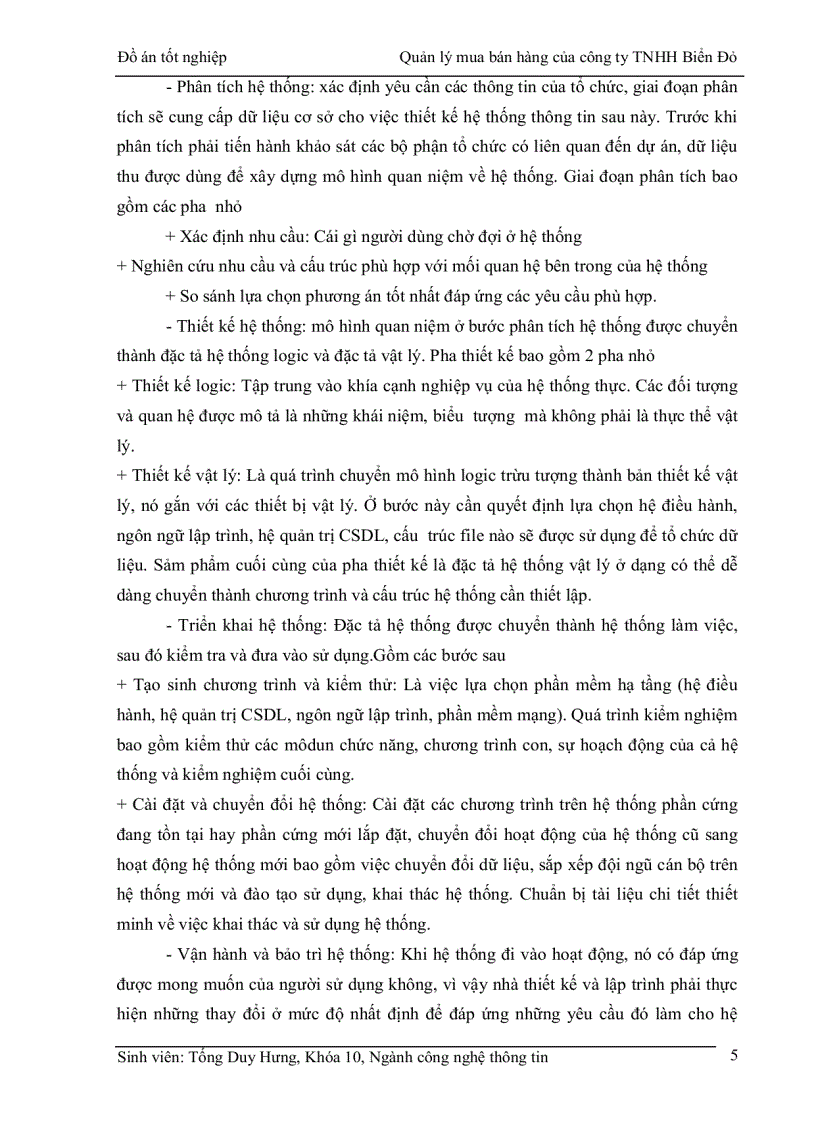 image for page Xây dựng chương trình Quản lý mua bán hàng của công ty TNHH Biển Đỏ