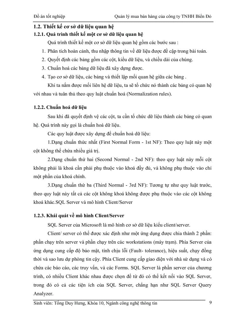 image for page Xây dựng chương trình Quản lý mua bán hàng của công ty TNHH Biển Đỏ